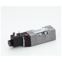 5/2-Wegeventil (Grundplattenventil) ISO STAR - Größe 1 - Betätigung Elektromagnet/Feder Norgren SXE9573-Z81-61-14J Spannung: 24 V a.c., Produktphoto