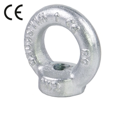 Ringmuttern DIN 582, Stahl verzinkt, geschmiedet, mit CE-Kennzeichen, Produktphoto