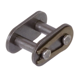 Steckglied mit Splintverschluss Nr.10/S für Einfach-Rollenkette DIN ISO 606 20 B-1-GL mit geraden Laschen, Produktphoto