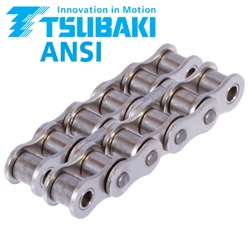 Zweifach-Rollenketten Tsubaki ANSI (ASA, ex DIN 8188), Edelstahl, Premium, Produktphoto